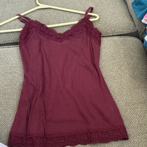 HOLLISTER lace cami size medium y2k layering